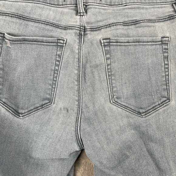 PacSun Jegging Jeans Women’s Size 24 Light Wash Skinny Fit Distressed Denim - Picture 5 of 8